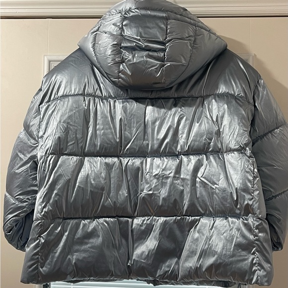 NWT GAP coldcontrol max puffer jacket, blue crystal shine, size XXL - Picture 8 of 12